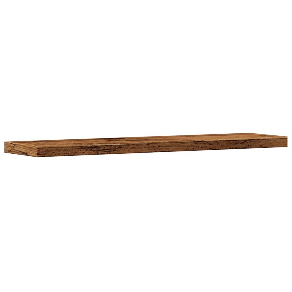 Zidne police 4 kom staro drvo 40x20x1,5 cm konstruirano drvo