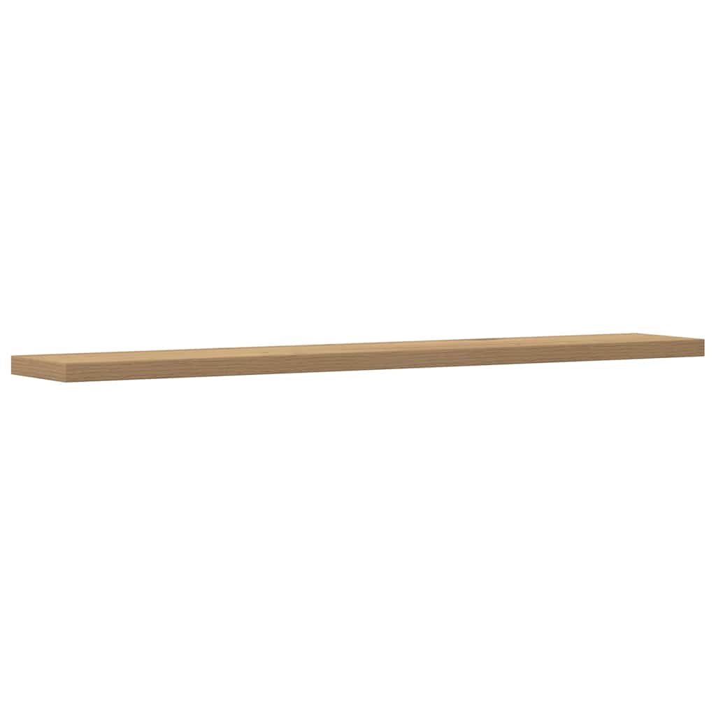 Zidne police 4 kom boja hrasta 60x20x1,5 cm konstruirano drvo