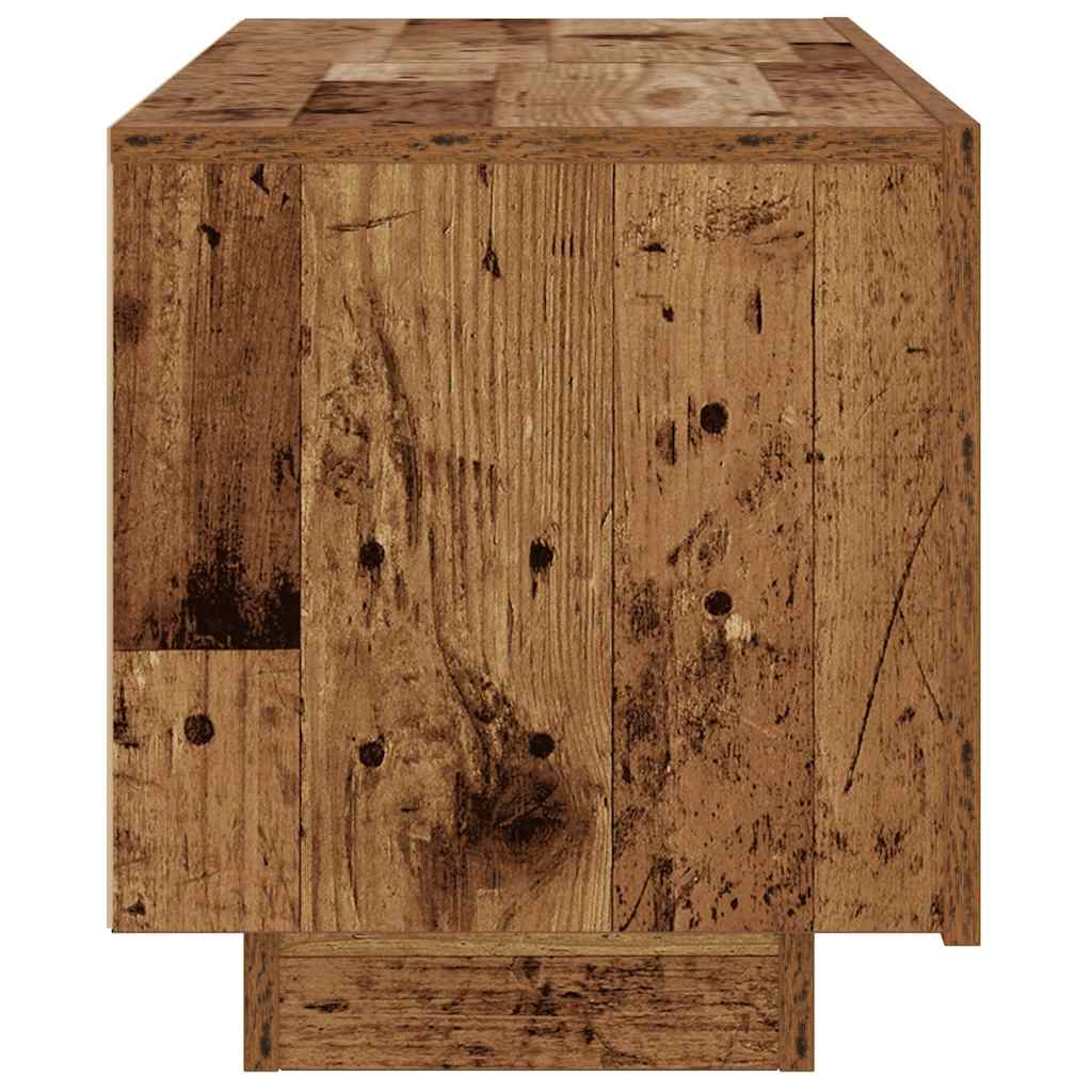 TV ormarić boja starog drva 100 x 35 x 40 cm konstruirano drvo