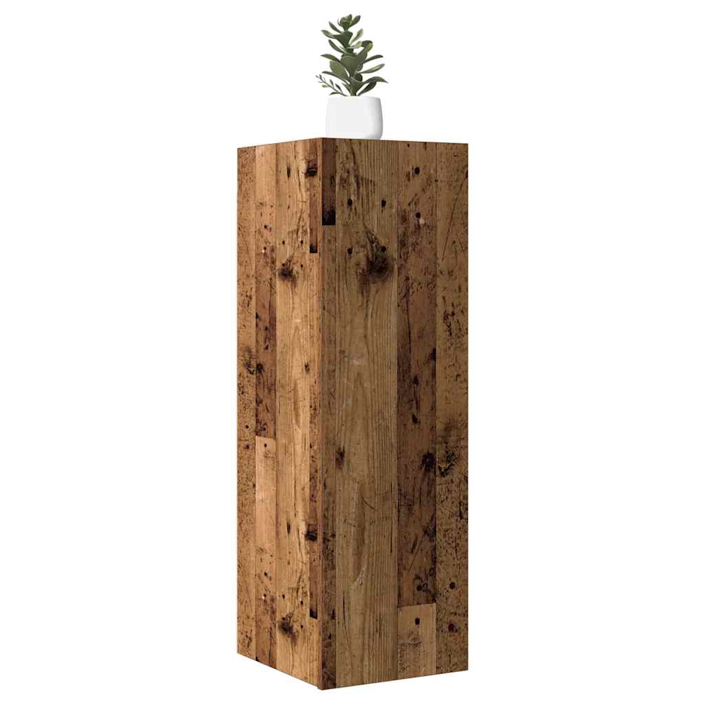 2-dijelni TV ormarić staro drvo 30,5x30x90 cm konstruirano drvo