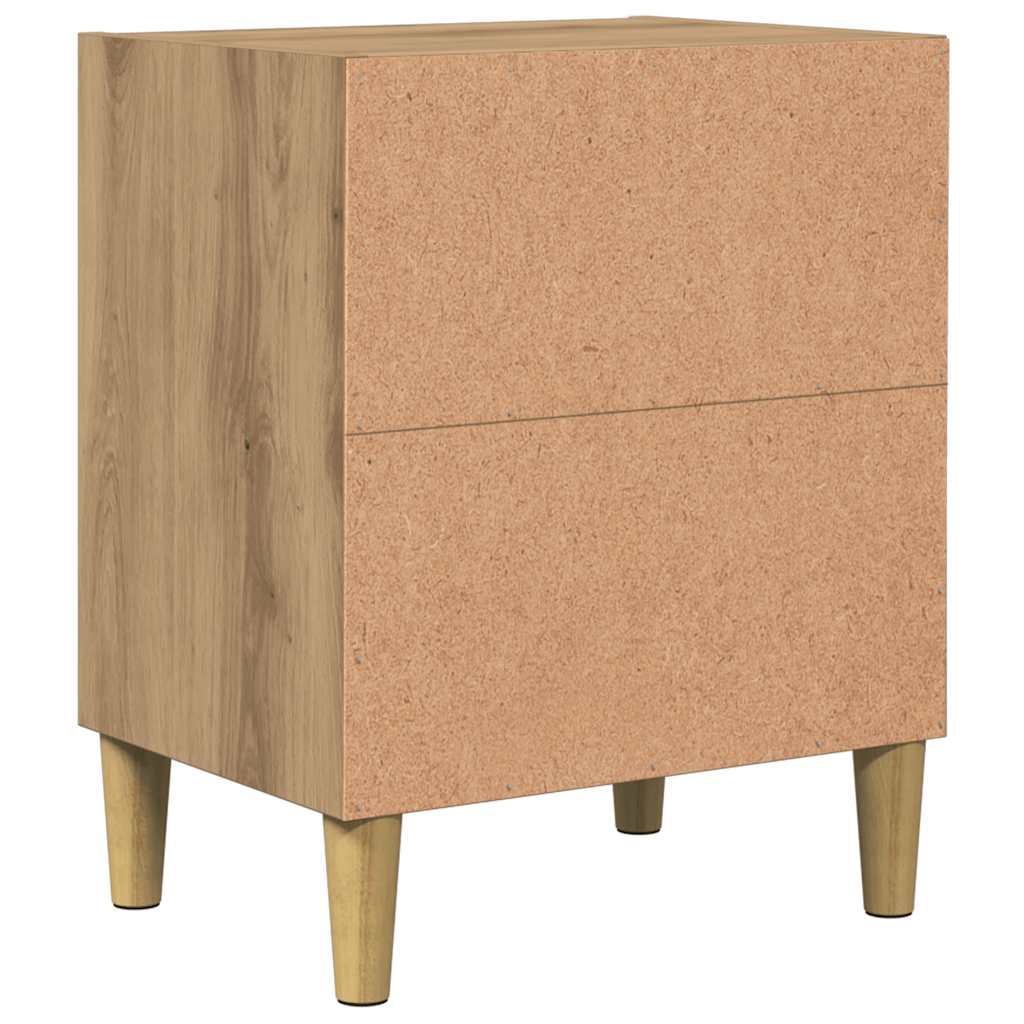 Noćni ormarić Artisan hrast 40x30x50 cm izrađeno drvo