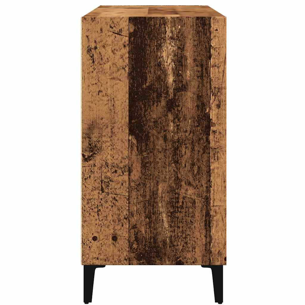 Komoda boja starog drva 103,5 x 35 x 70 cm konstruirano drvo