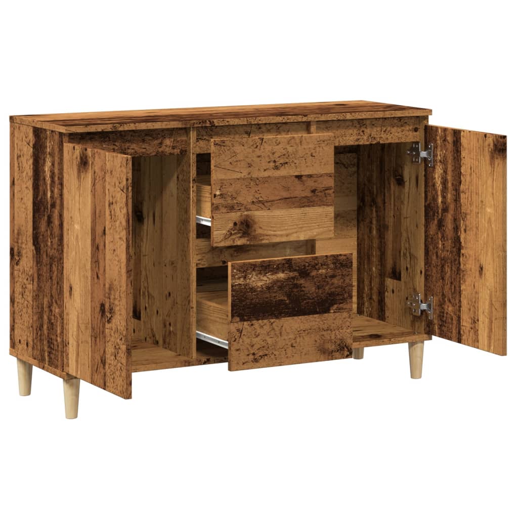Komoda boja starog drva 102x35x70 cm od konstruiranog drva