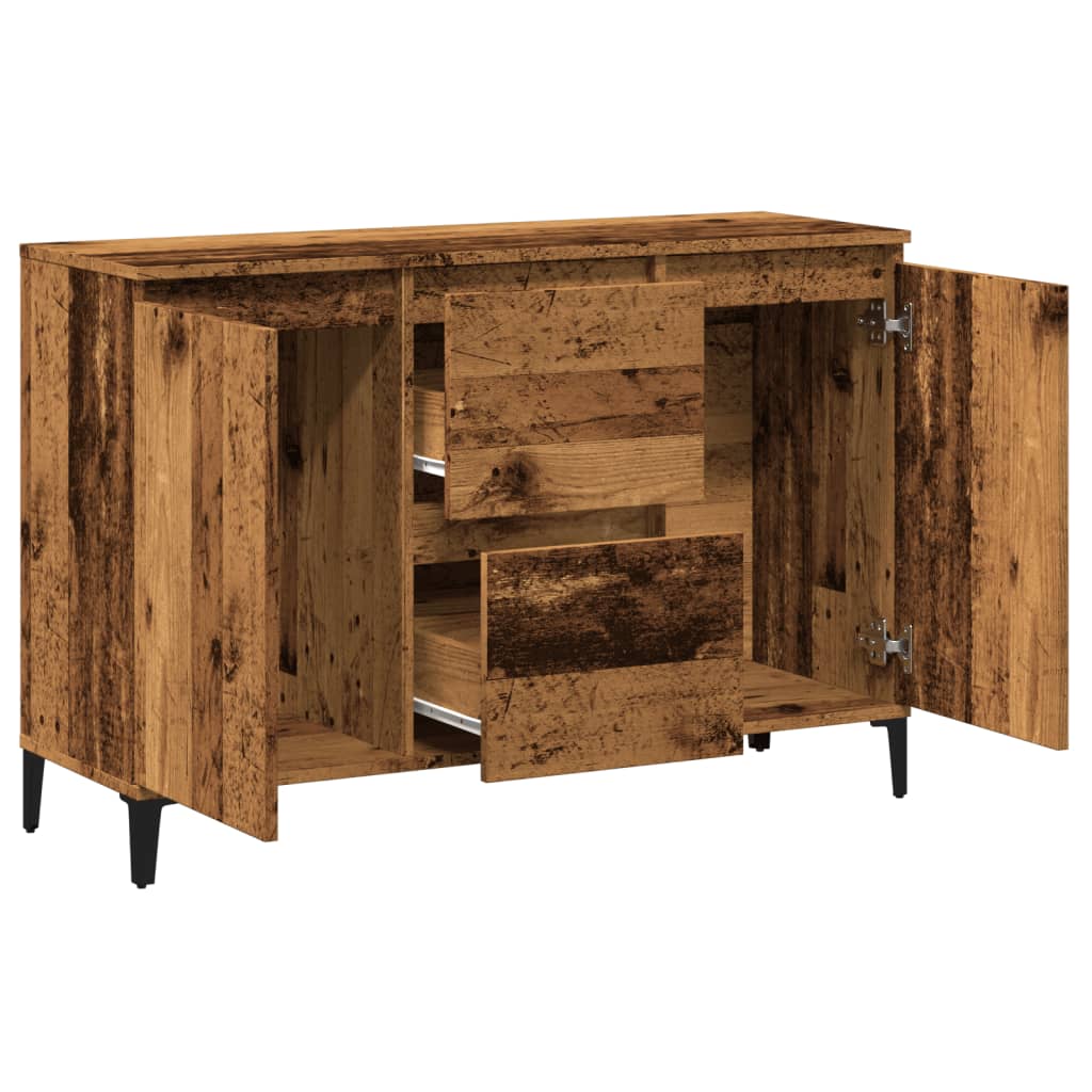 Komoda boja starog drva 102x35x70 cm od konstruiranog drva