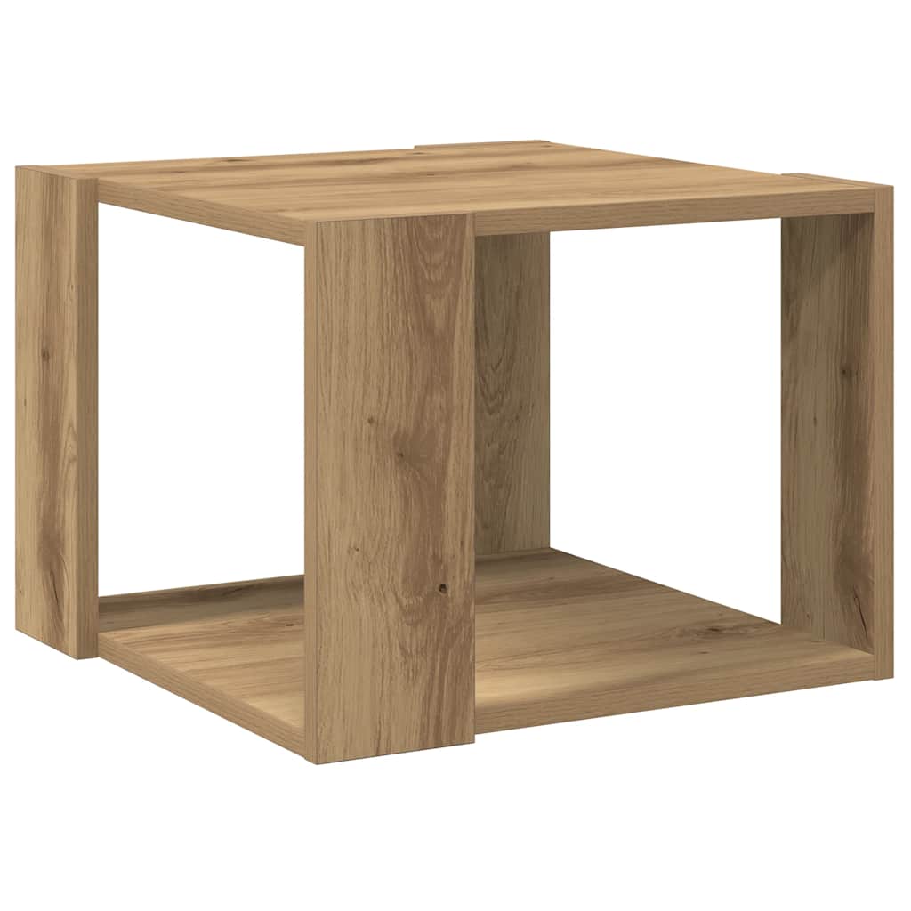 Stol za kavu Artisan hrast 40x40x30 cm izrađeno drvo