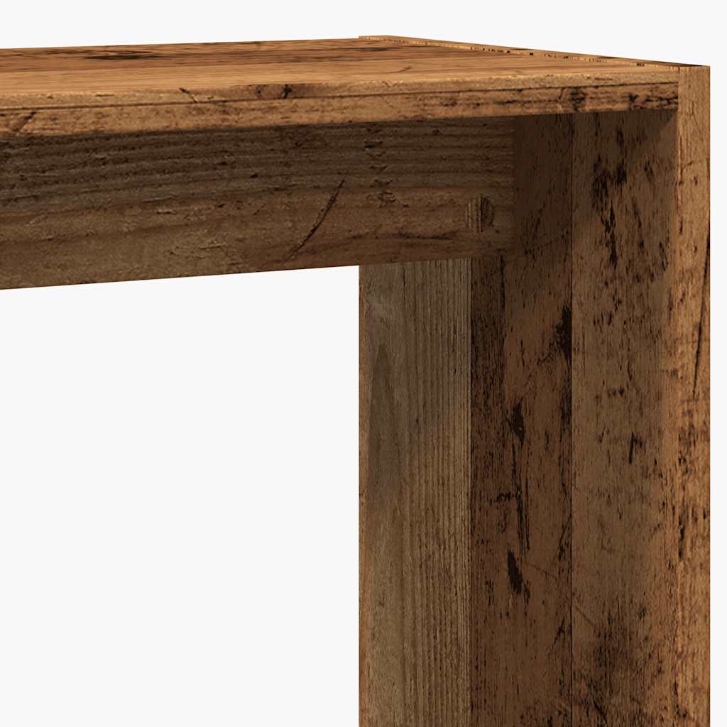 Pomoćni stol staro drvo 50x26x50 cm konstruirano drvo