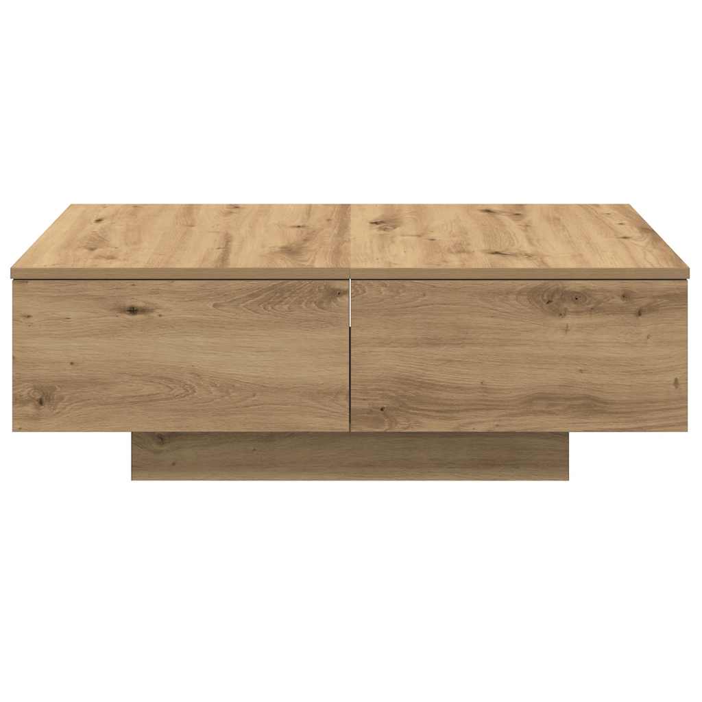 Stol za kavu Artisan hrast 90x60x31 cm Konstruirano drvo