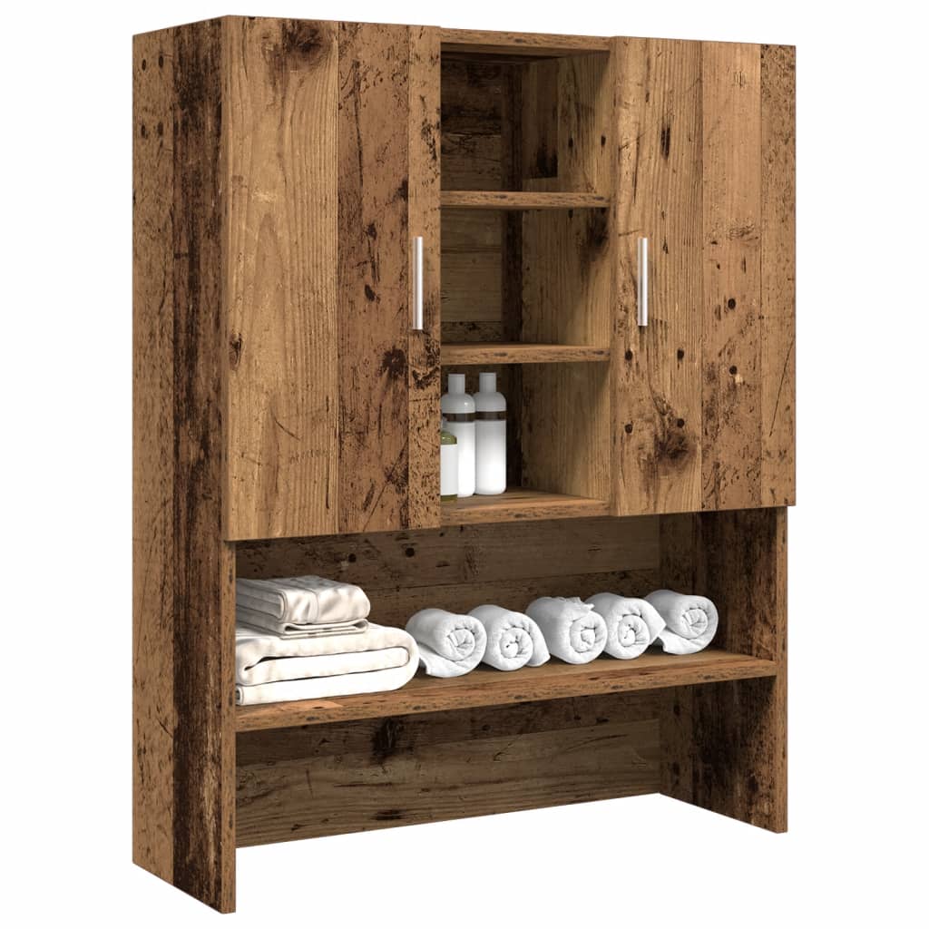 Ormar za perilicu rublja staro drvo 70,5x25,5x90 cm