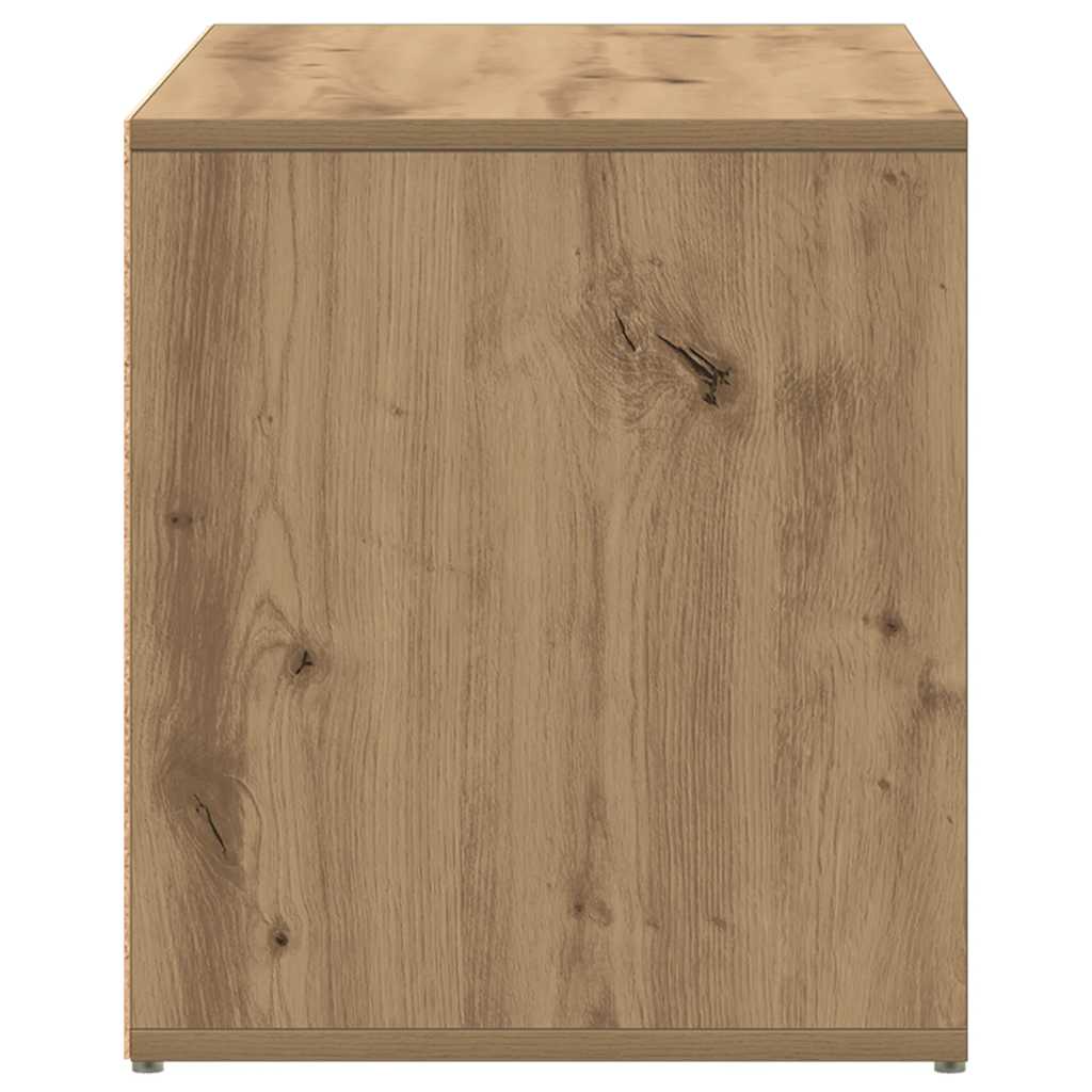 Klupa za dvoranu 80x40x45 cm Artisan hrast izrađen od drveta