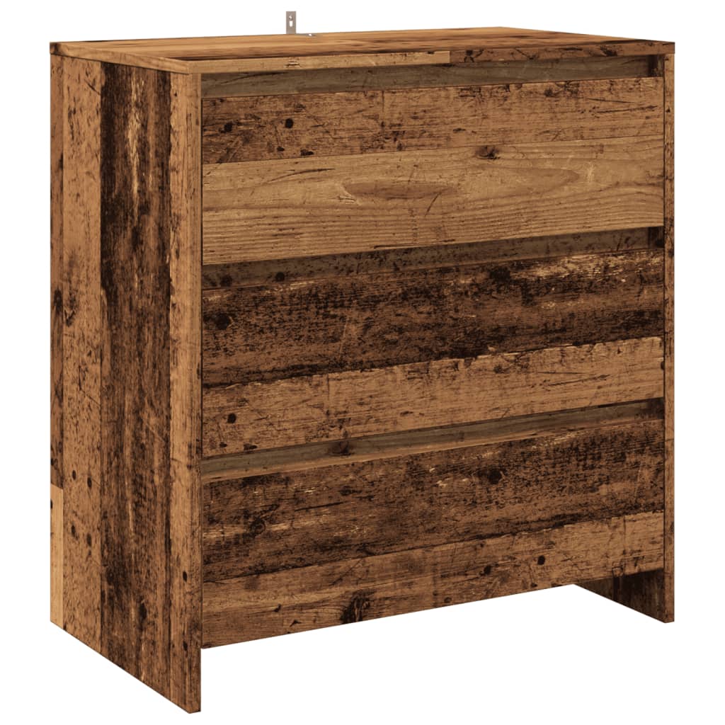 Komoda boja starog drva 70 x 41 x 75 cm od konstruiranog drva
