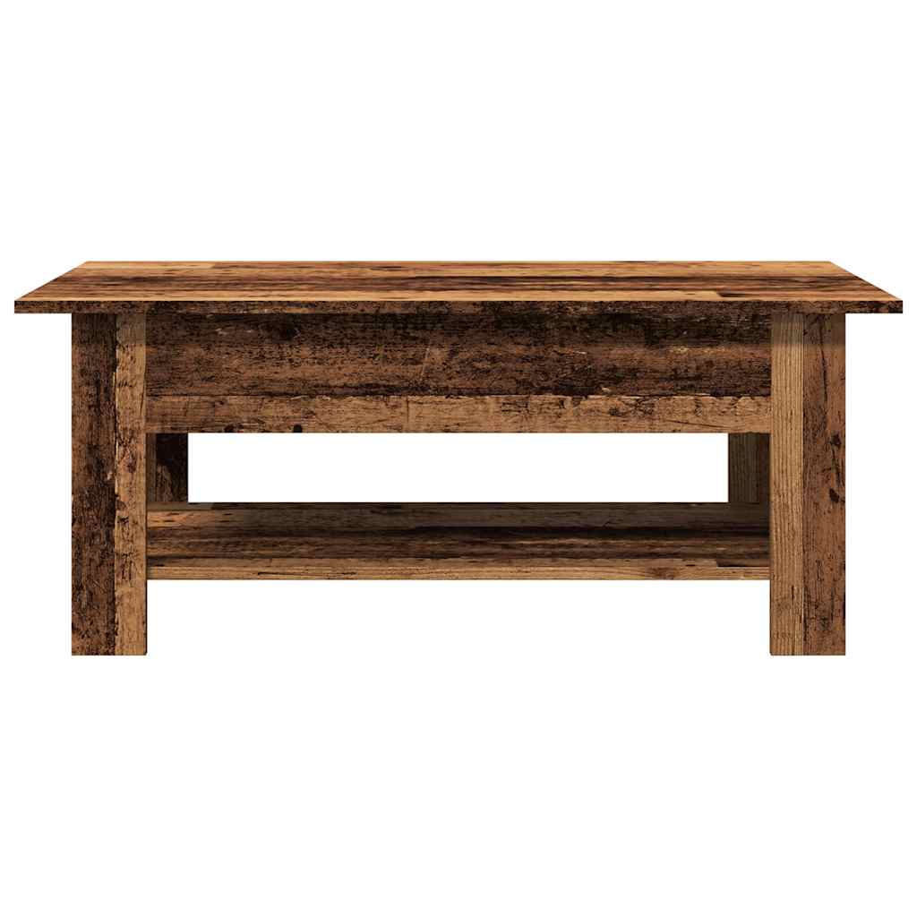 Stolić za kavu boja staro drvo 102x55x42 cm konstruirano drvo