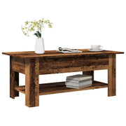 Stolić za kavu boja staro drvo 102x55x42 cm konstruirano drvo