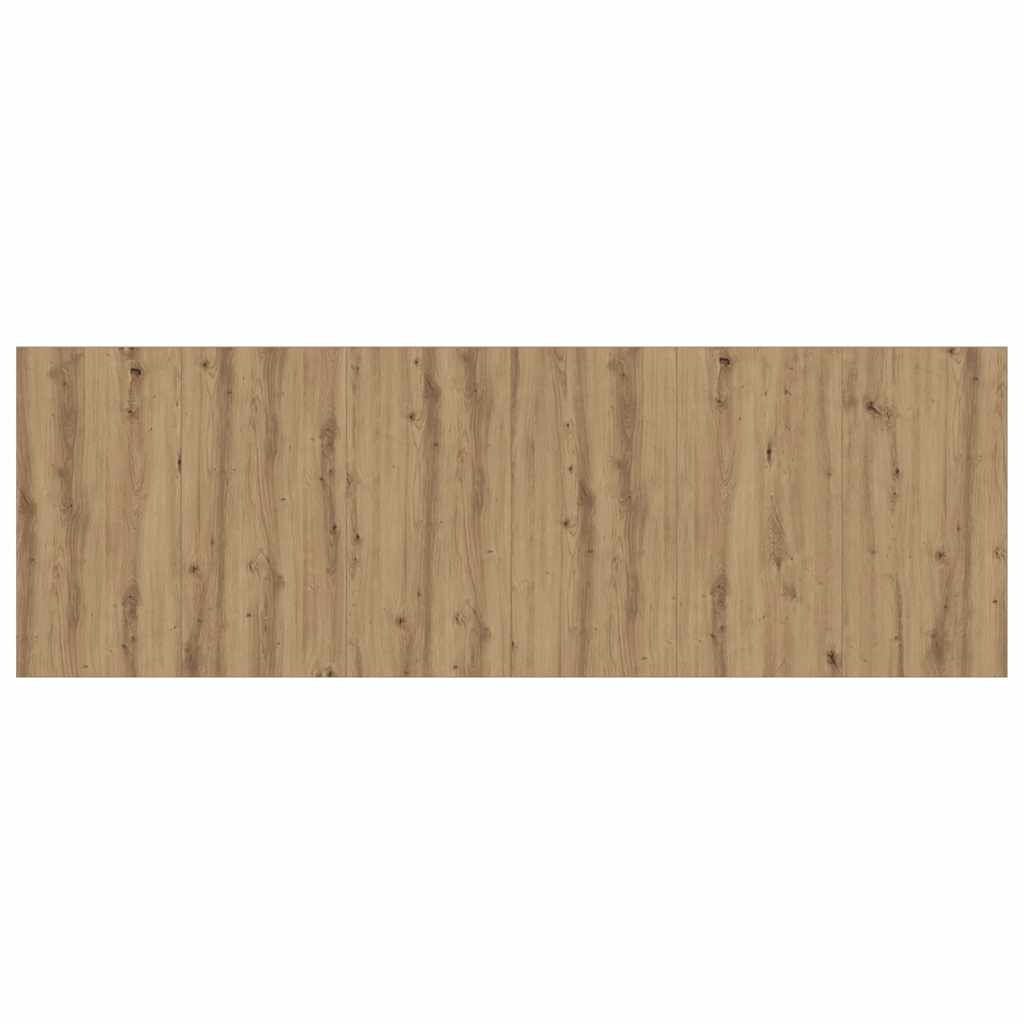 Zidno uzglavlje boja artisian hrast 240 x 1,5 x 80 cm drveno