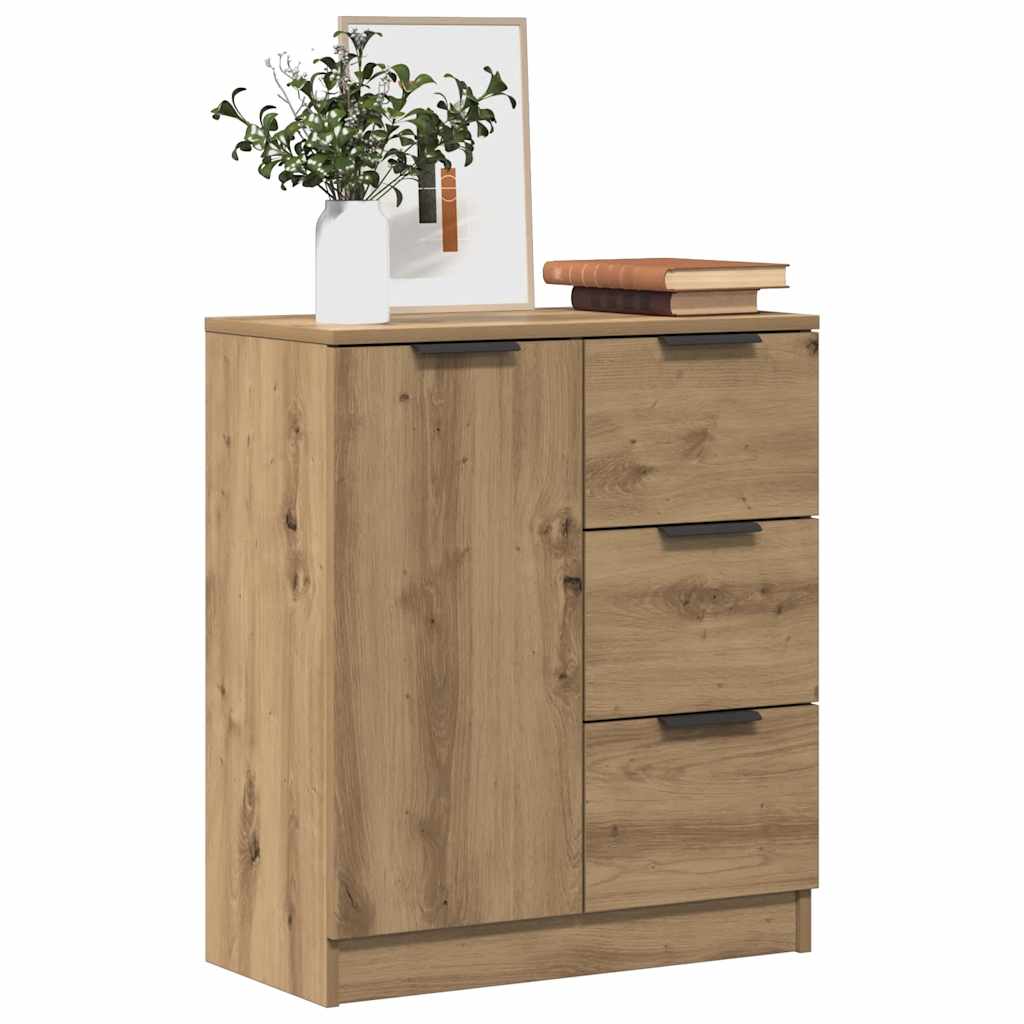 Komoda boja hrasta artisan 60x30x70 cm od konstruiranog drva