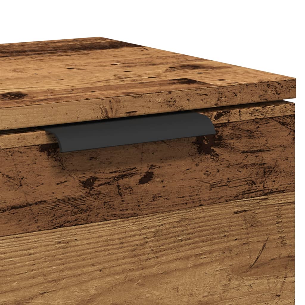 Komoda boja starog drva 60 x 30 x 70 cm od konstruiranog drva