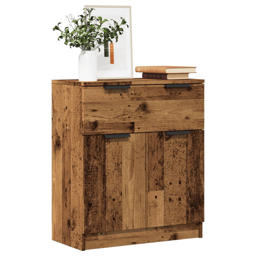 Komoda boja starog drva 60 x 30 x 70 cm od konstruiranog drva