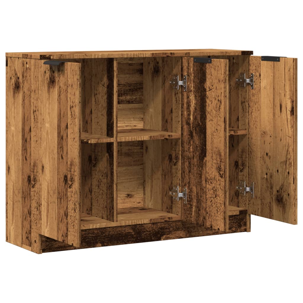 Komoda boja staro drvo 90,5x30x70 cm od konstruiranog drva