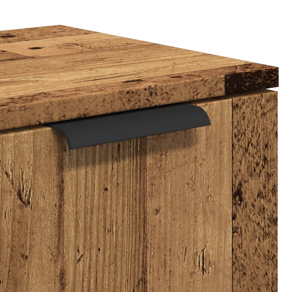 Komoda boja staro drvo 90,5x30x70 cm od konstruiranog drva