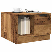 Stolić za kavu boja staro drvo 50x50x36 cm konstruiranog drva