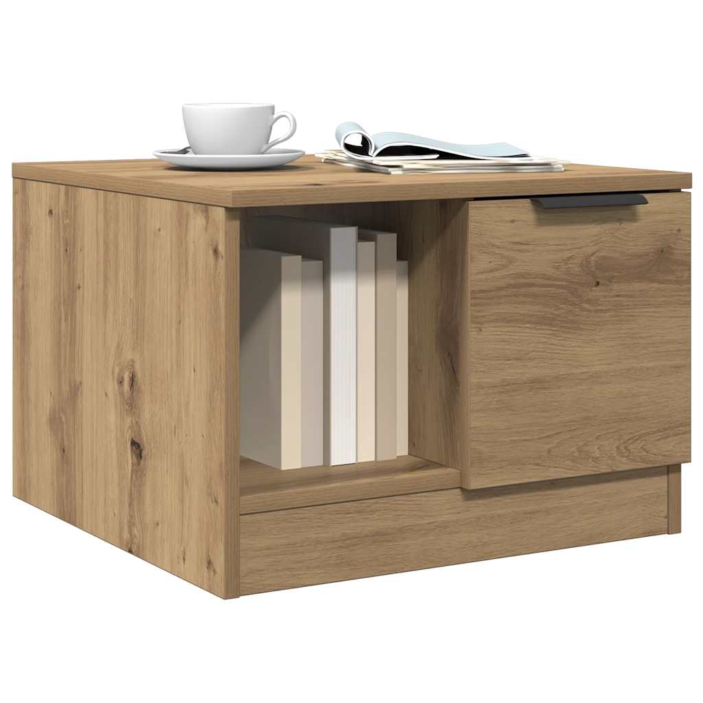 Stol za kavu Artisan hrast 50x50x36 cm izrađeno drvo