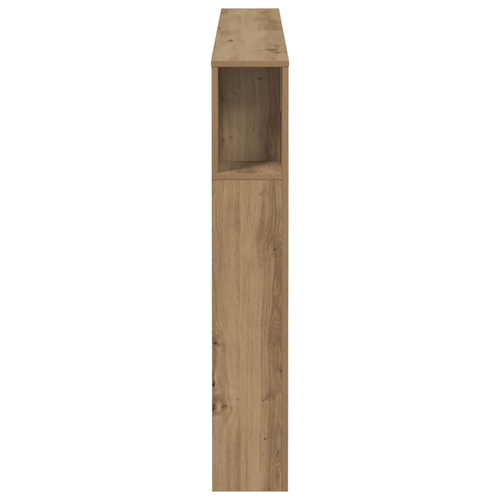 Ormarić s uzglavljem Artisan hrast 140x18,5x102,5 cm Konstruirano drvo