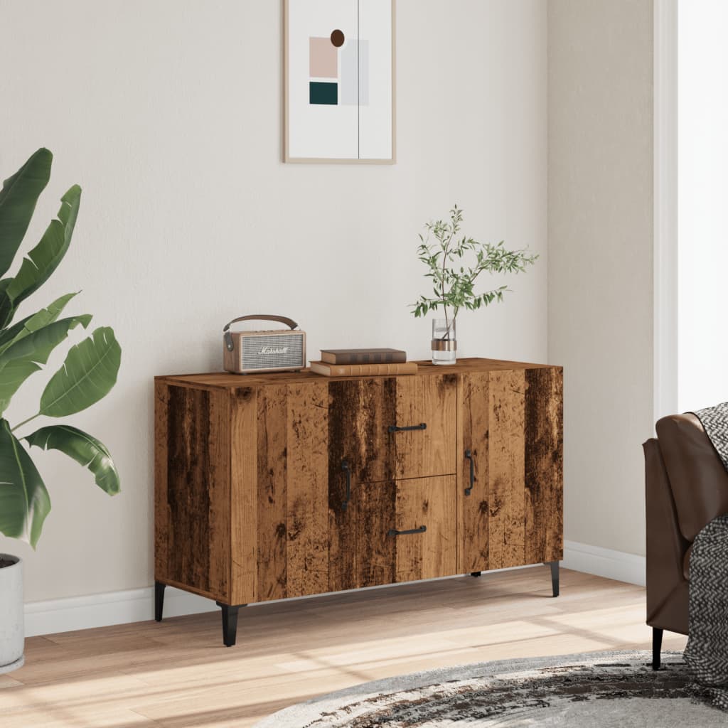 Komoda boja starog drva 100 x 36 x 60 cm od konstruiranog drva