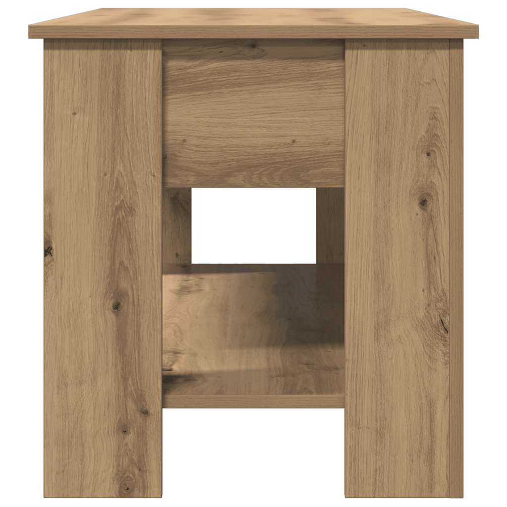 Stol za kavu Artisan hrast 101x49x52 cm izrađeno drvo
