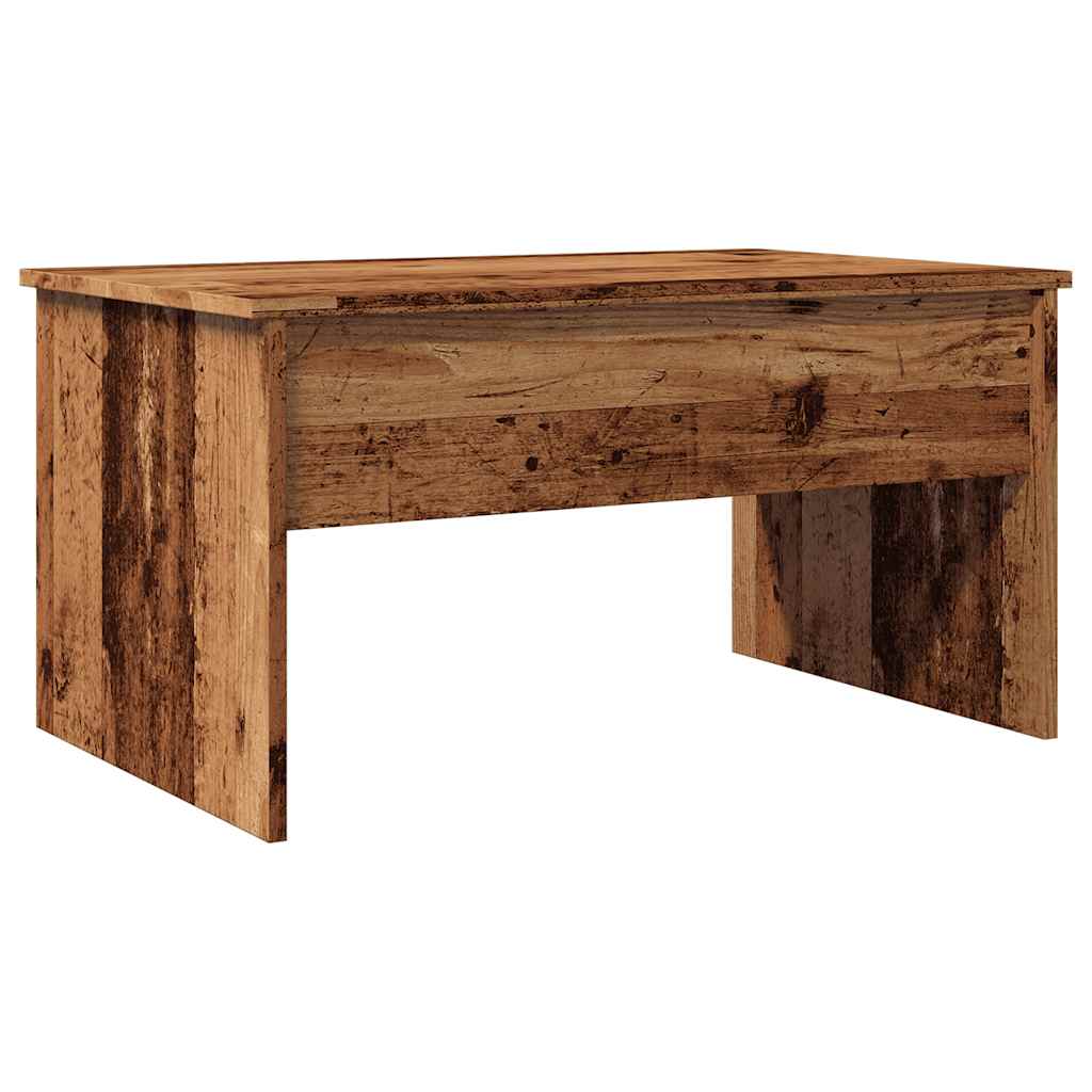 Stolić za kavu boja staro drvo 80x50,5x41,5cm konstruirano drvo