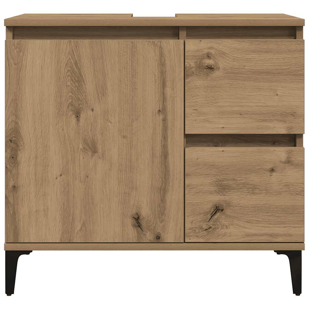 Ormarić za umivaonik boja hrasta artisan 65x33x60 cm drveni