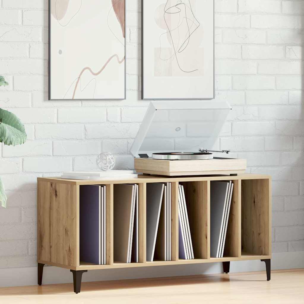 Ormarić za ploče Artisan hrast 100x38x48 cm izrađeno drvo Smeđa