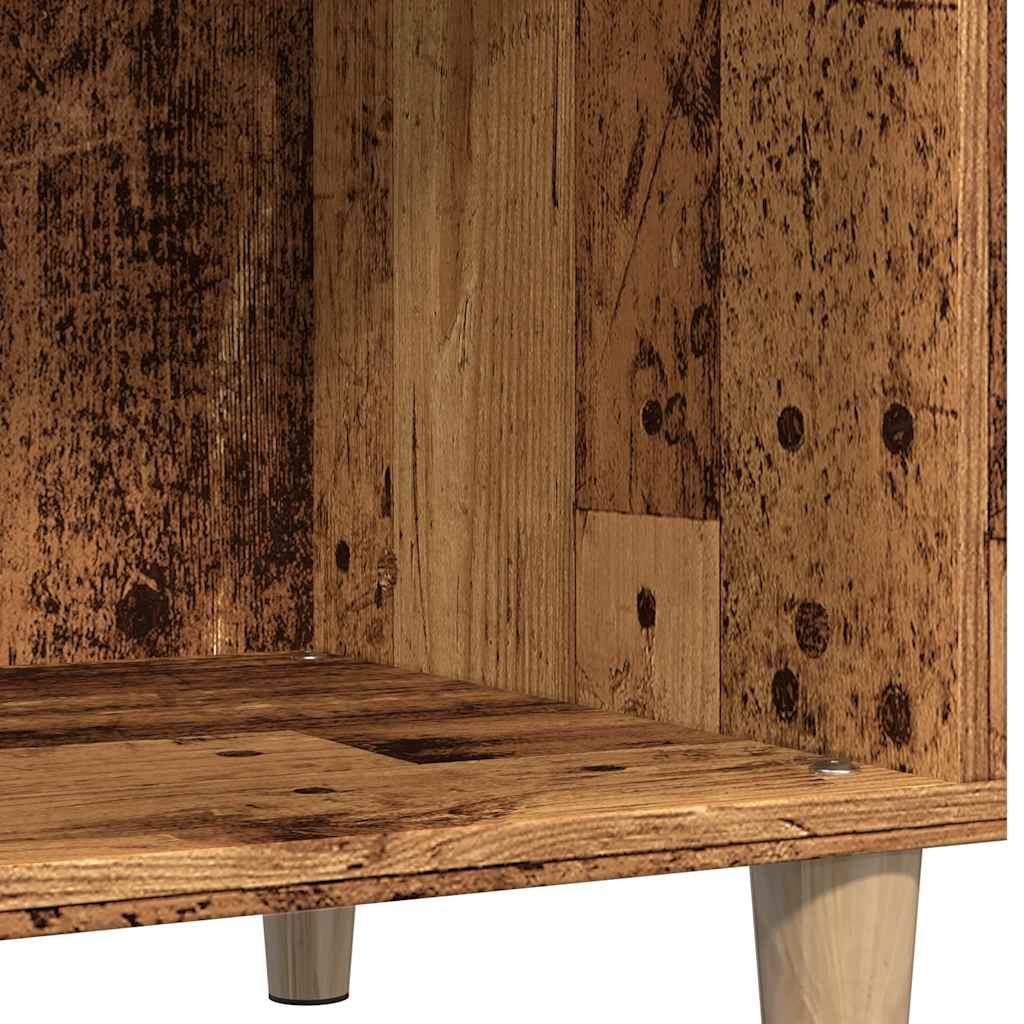 Ormarić za gramofone staro drvo 84,5x38x89 cm konstruirano drvo