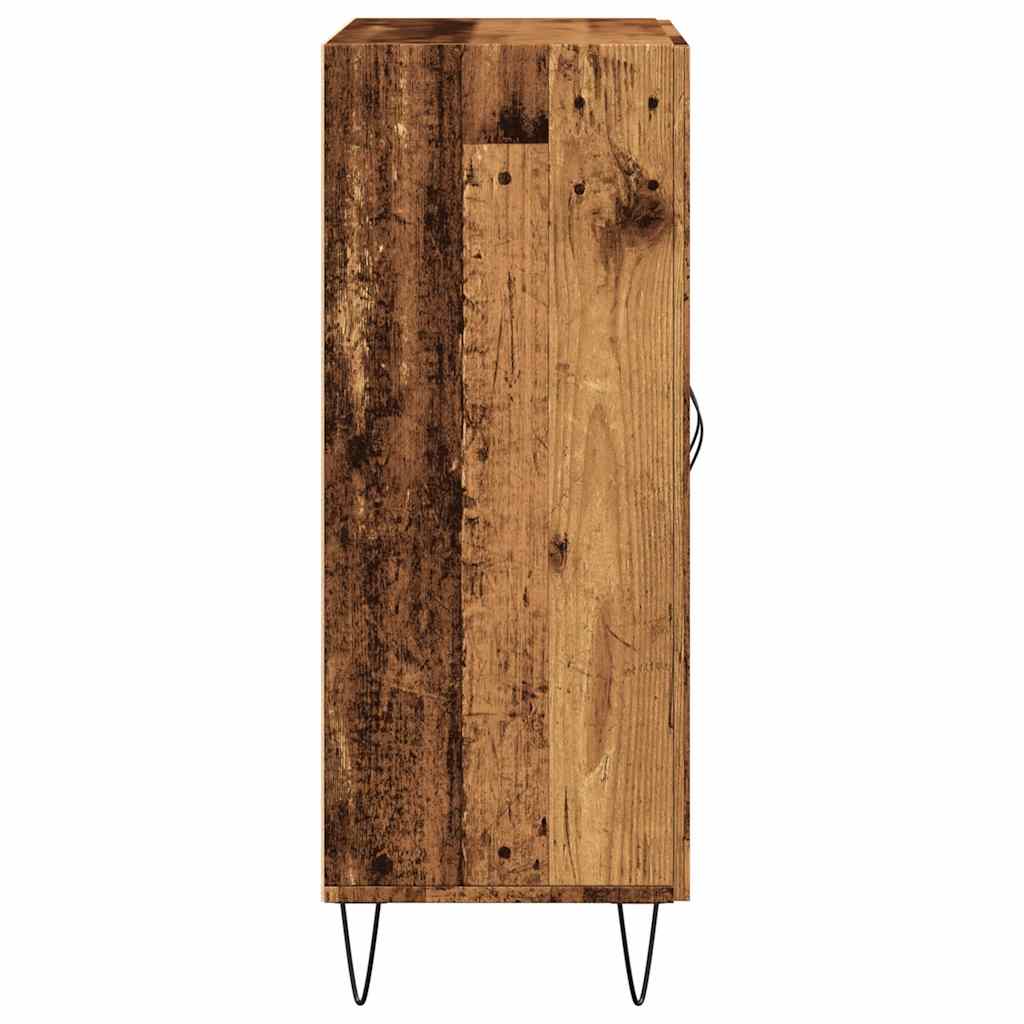 Komoda boja starog drva 69,5x34x90 cm konstruiranog drva
