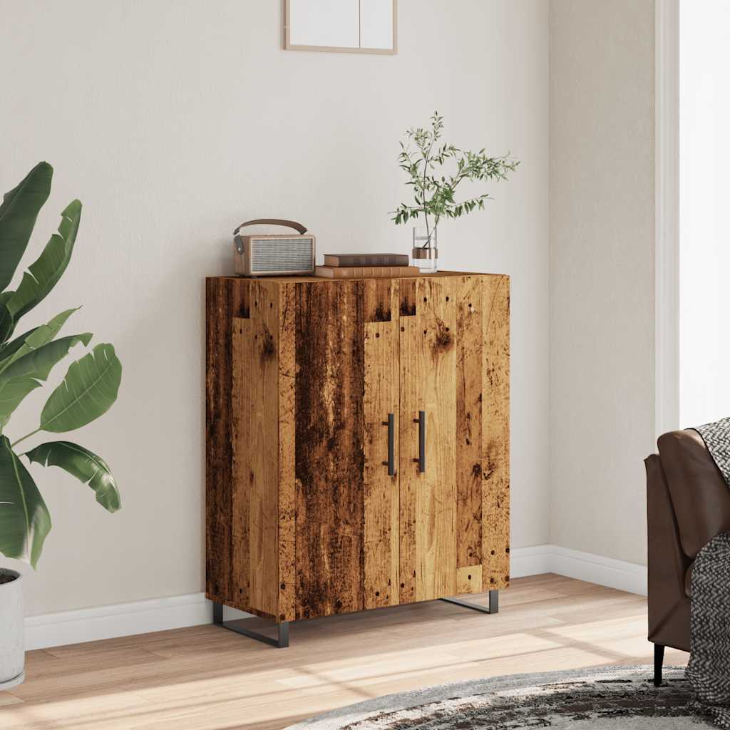 Komoda boja starog drva 69,5x34x90 cm konstruiranog drva