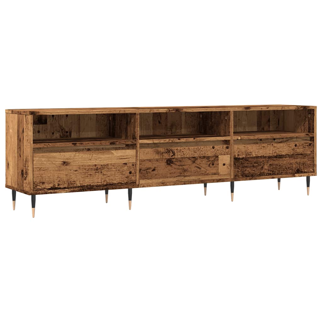 TV ormarić staro drvo 150x30x44,5 cm konstruirano drvo