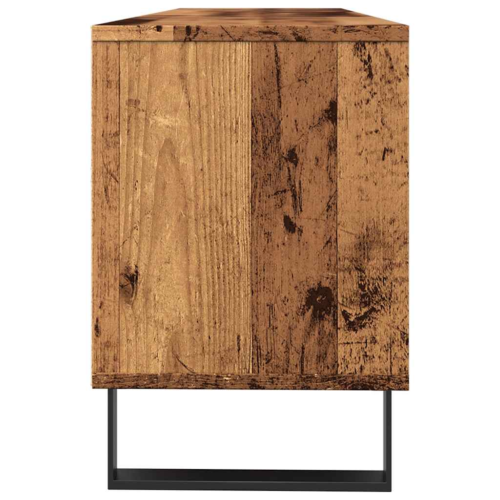 TV ormarić staro drvo 150x30x44,5 cm konstruirano drvo Smeđa