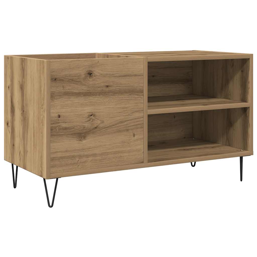 Ormarić za ploče boja hrasta 84,5x38x48 cm konstruirano drvo Smeđa
