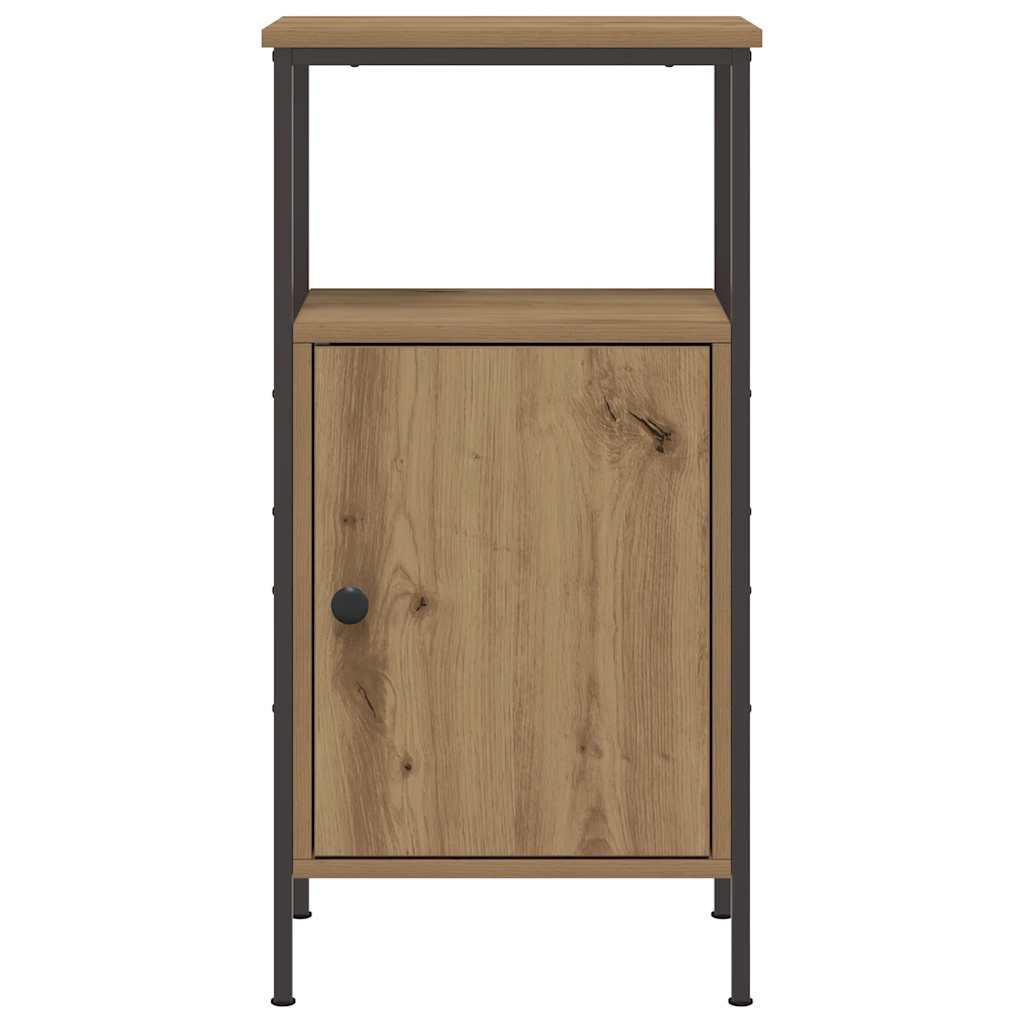 Noćni ormarić Artisan hrast 41x31x80 cm izrađeno drvo