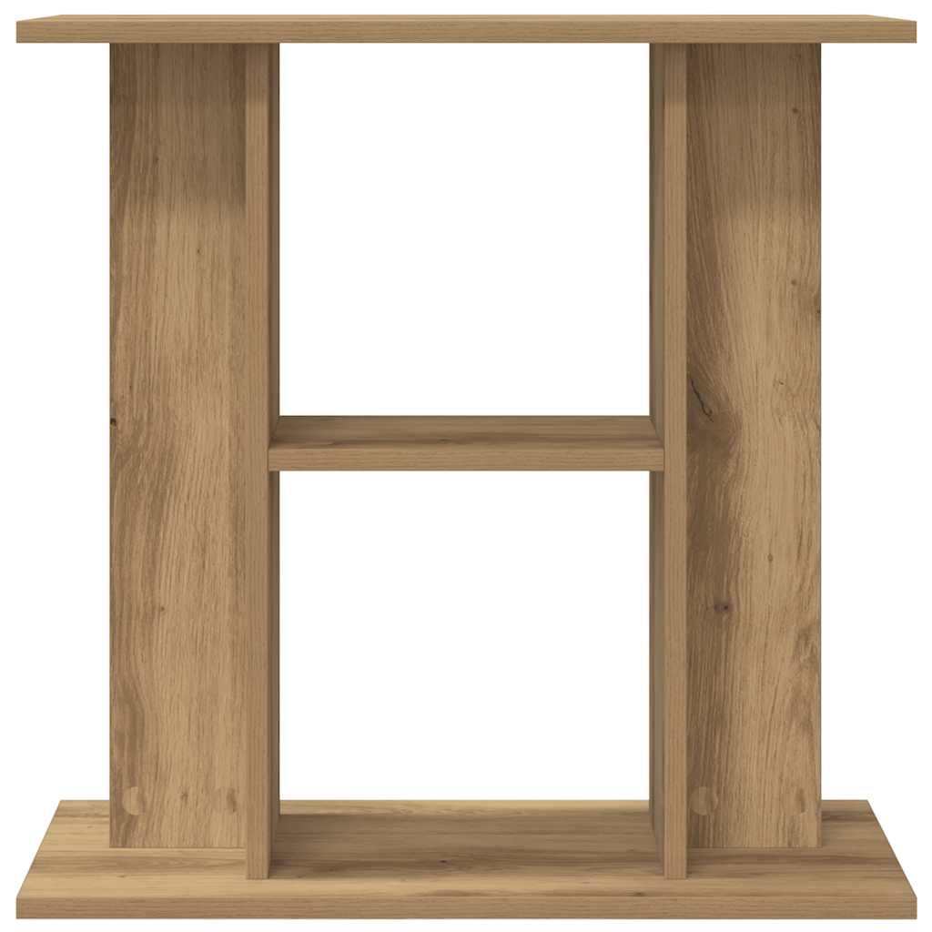 Stalak za akvarij boja hrasta 60x30x60 cm konstruirano drvo