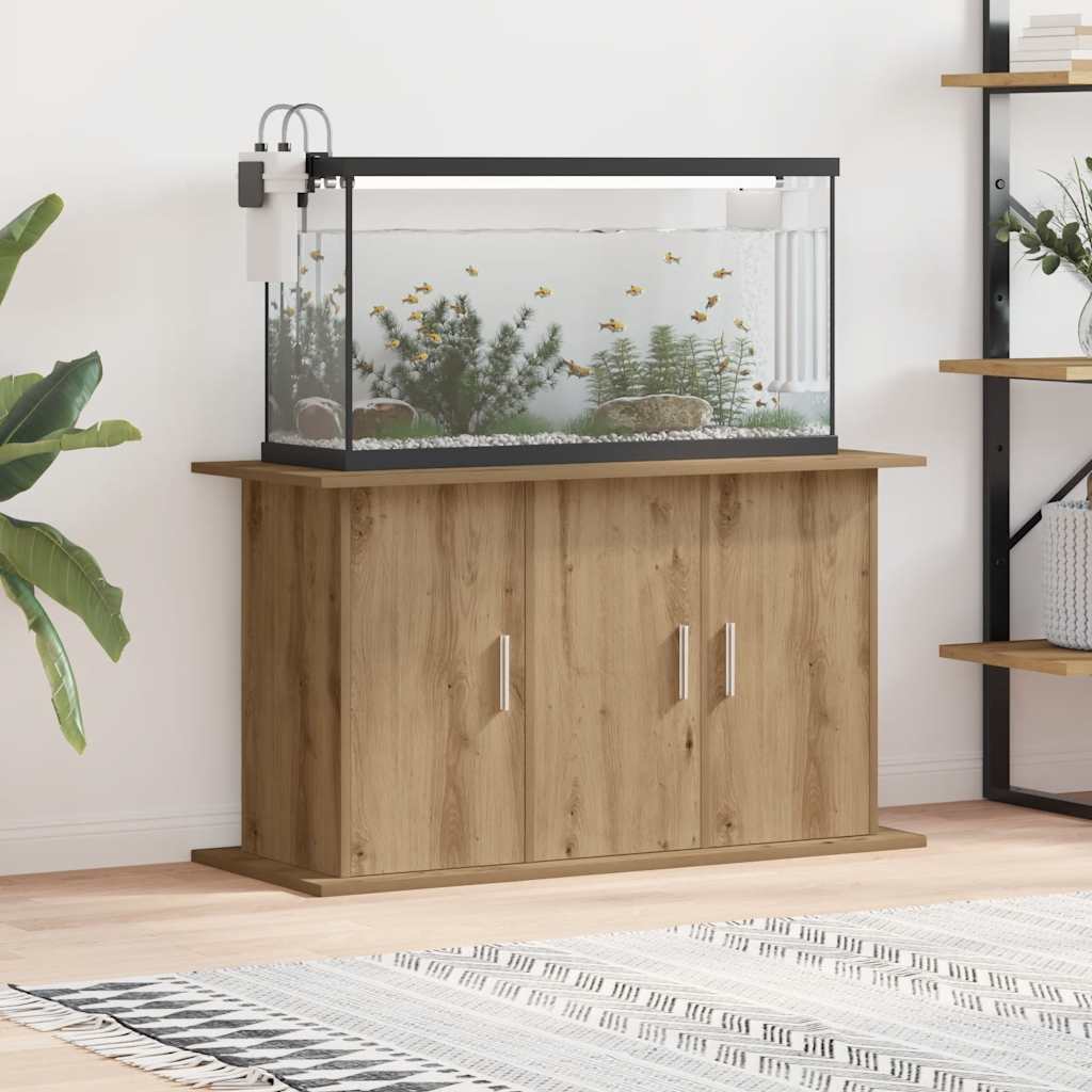 Stalak za akvarij Artisan hrast 101x41x58 cm Inženjersko drvo