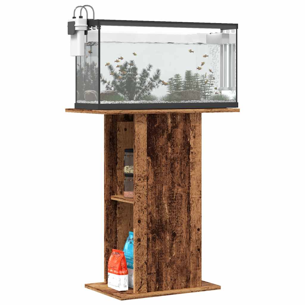 Stalak za akvarij boja drva 36x60,5x72,5 cm konstruiranog drva