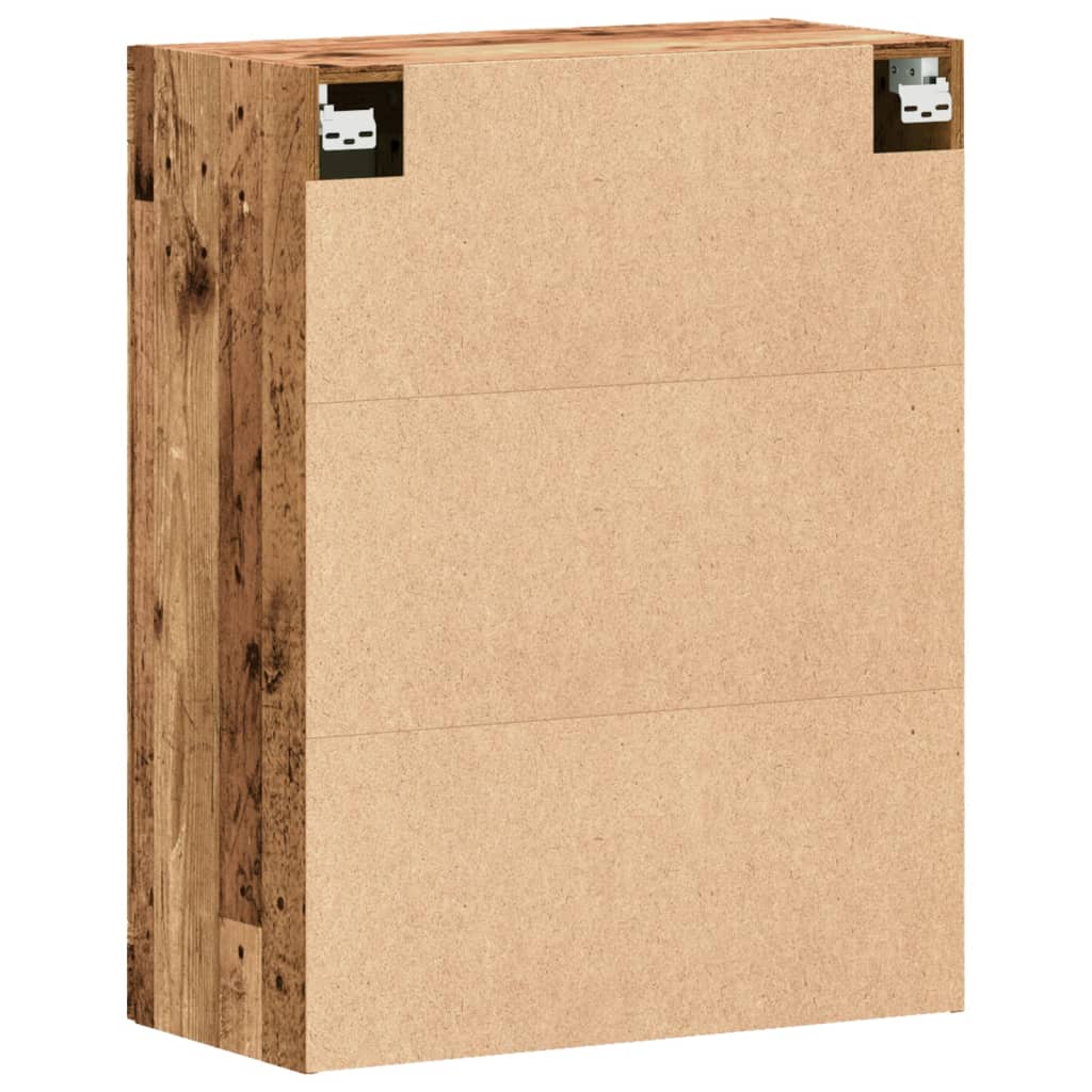 Zidni ormarić boja starog drva 69,5x34x90 cm konstruirano drvo