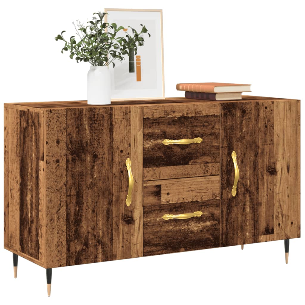 Komoda boja starog drva 100 x 36 x 60 cm od konstruiranog drva