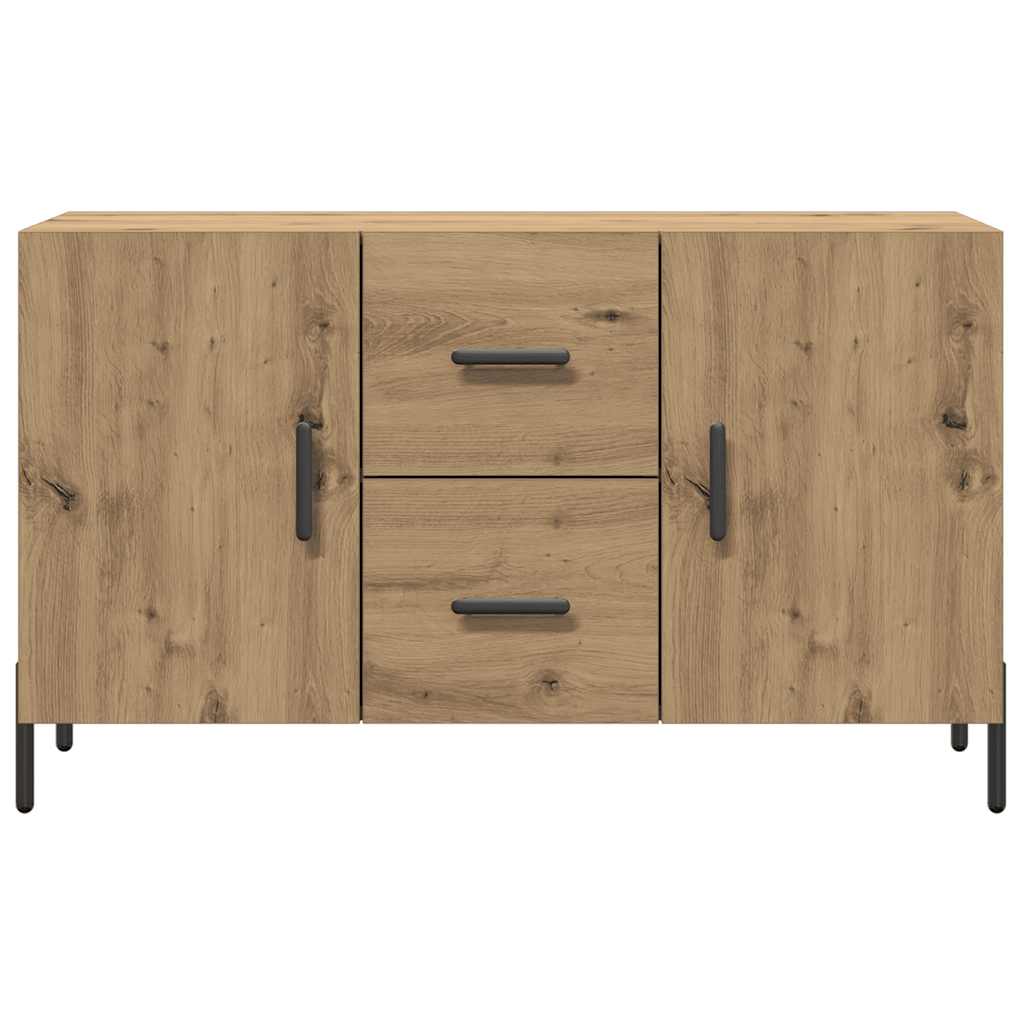 Komoda boja hrasta artisan 100 x 36 x 60 cm konstruiranog drva