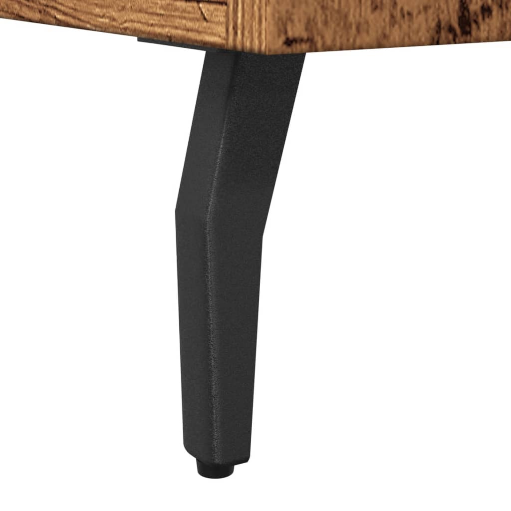 Komoda boja starog drva 100 x 36 x 60 cm od konstruiranog drva