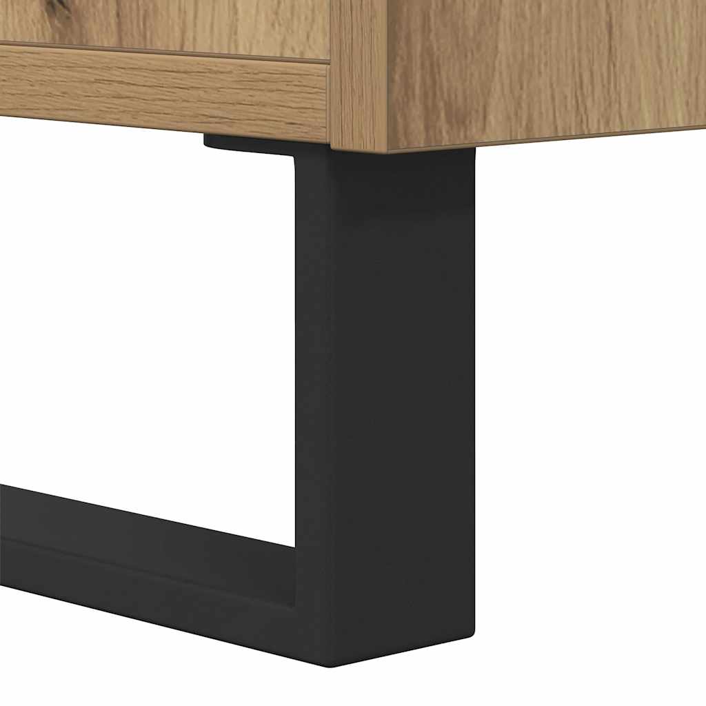 Stolić kavu boja artisian hrast 90x50x36,5cm konstruirano drvo
