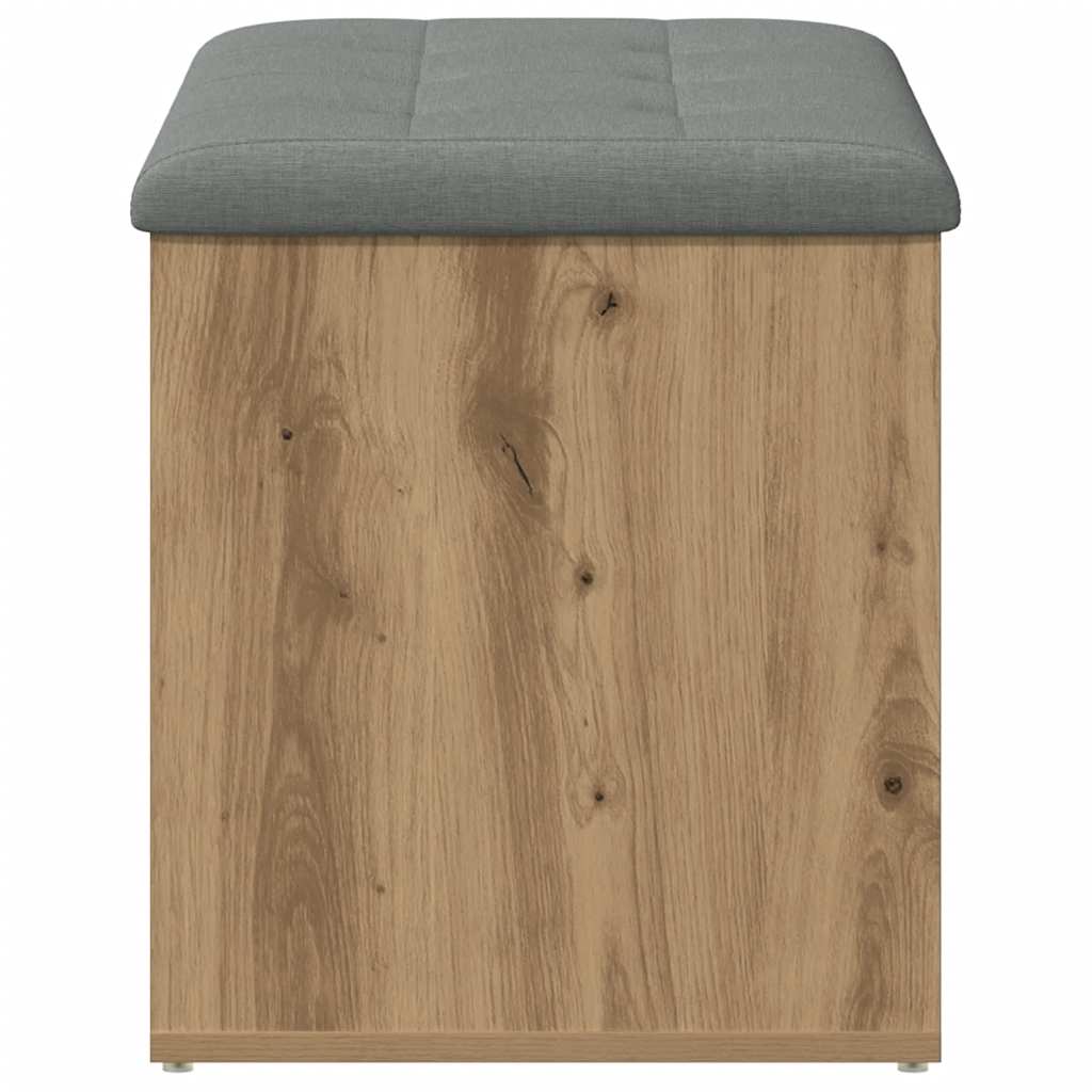 Klupa za odlaganje Artisan hrast 82x42x45 cm Inženjersko drvo