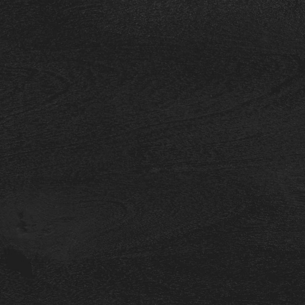 Komoda crna 60 x 33 x 75 cm konstruirano drvo