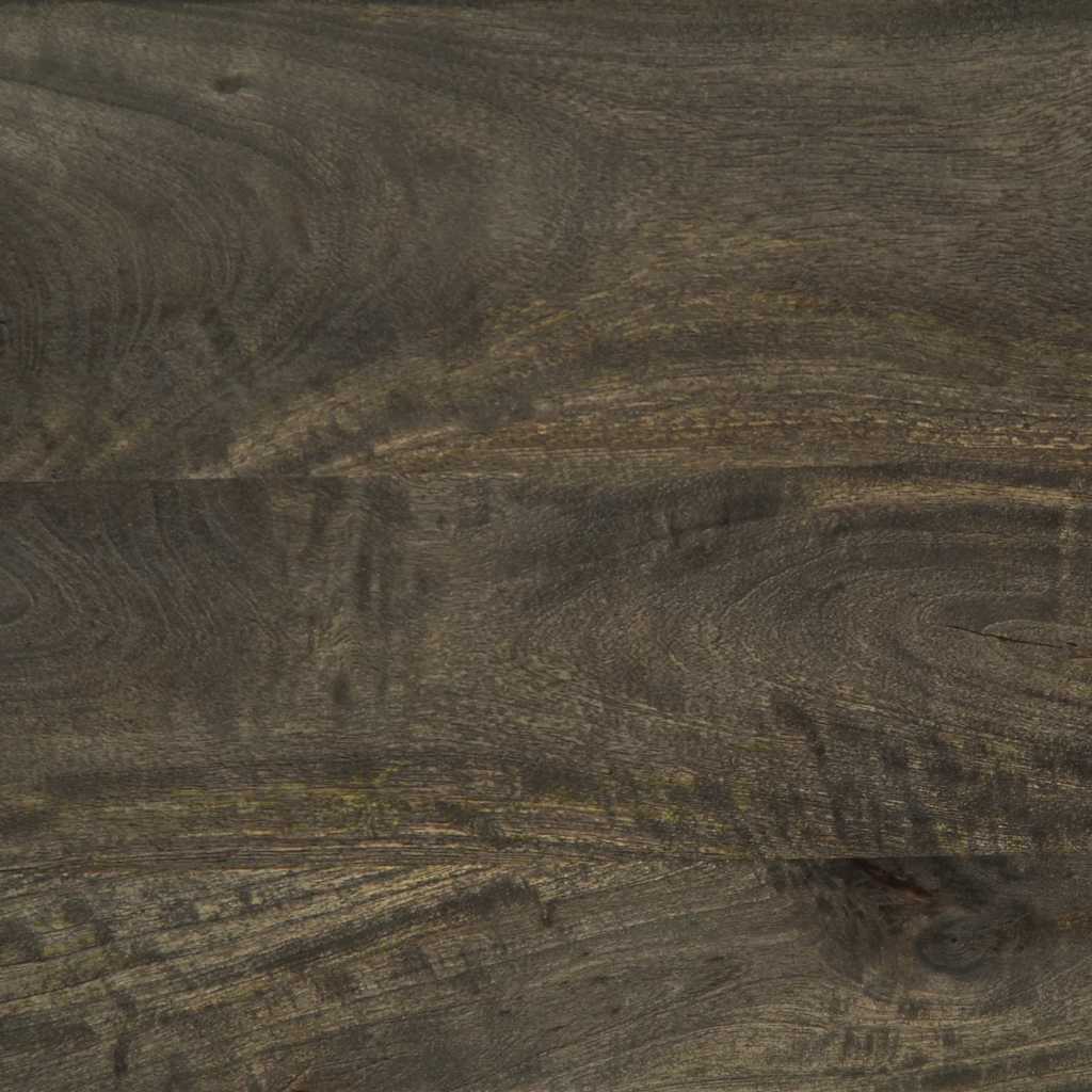 Komoda crna 40x33x75 cm Puno drvo Mango