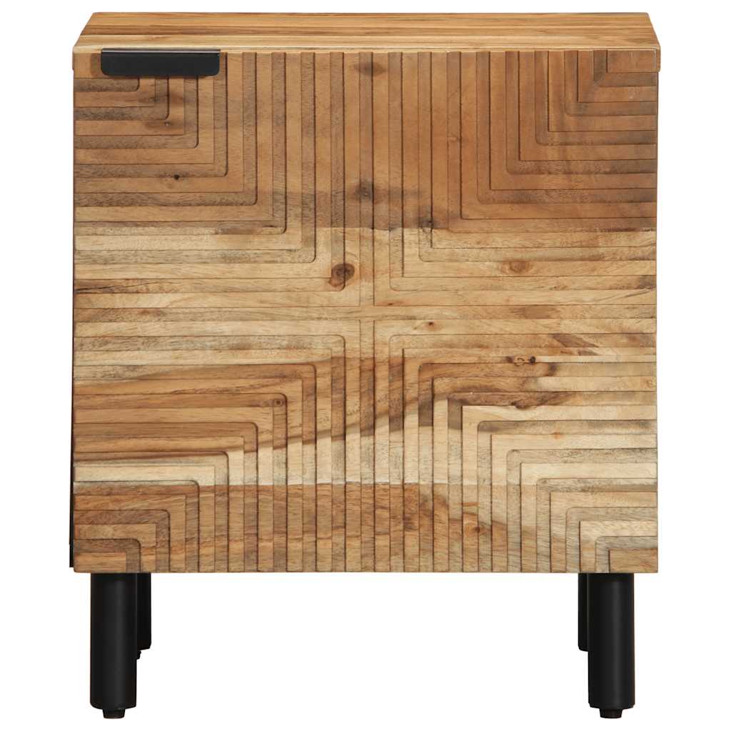 Noćni ormarići 2 kom 40x33x46 cm Masivno drvo akacije