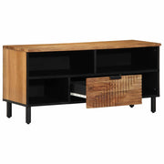 TV ormar s ladicama Smeđa 100 x 33 x 46 cm Čvrsto drvo manga